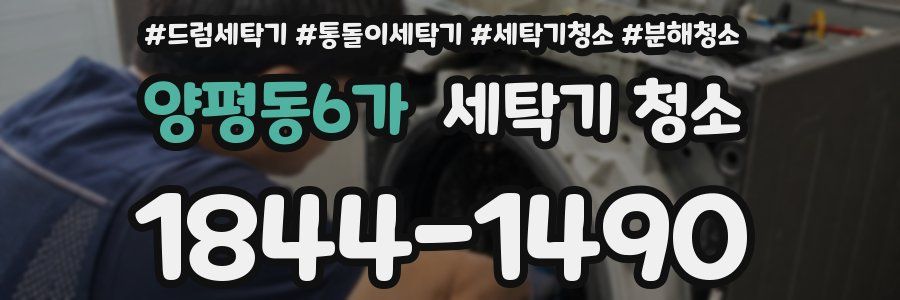 양평동6가 세탁기 청소