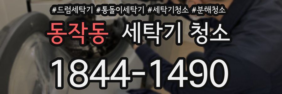 동작동 세탁기 청소
