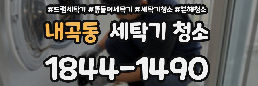내곡동 세탁기 청소