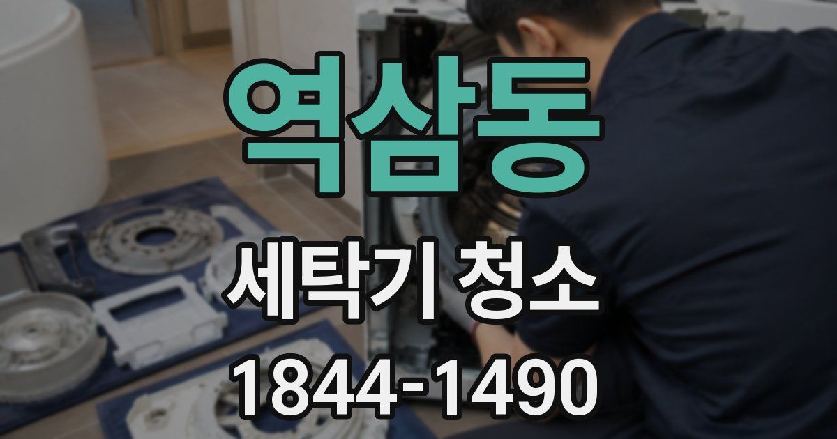 역삼동 세탁기 청소