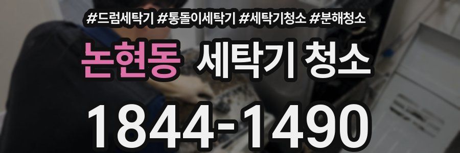 논현동 세탁기 청소