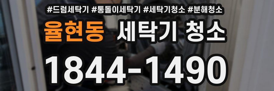 율현동 세탁기 청소