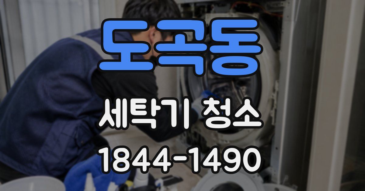 도곡동 세탁기 청소
