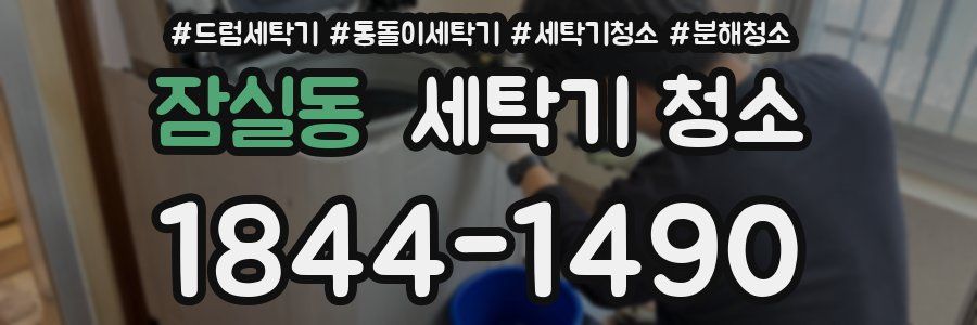 잠실동 세탁기 청소