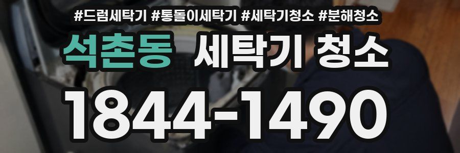 석촌동 세탁기 청소