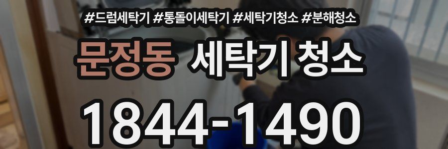 문정동 세탁기 청소