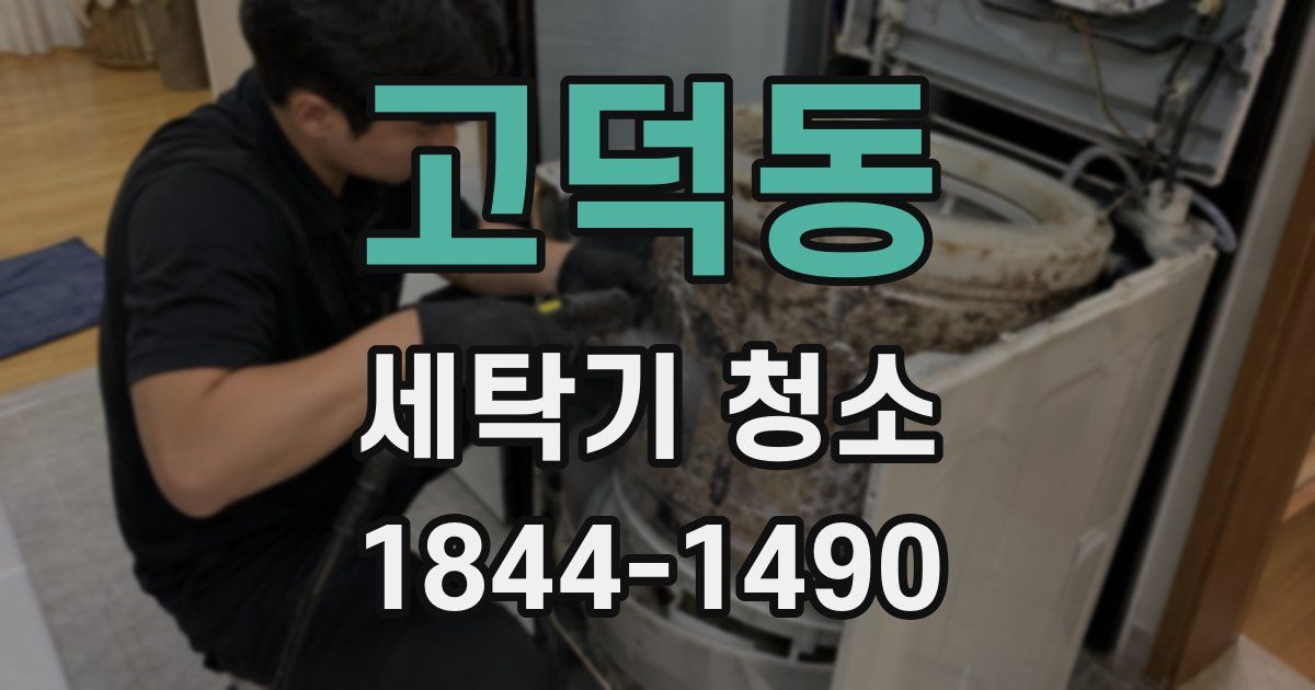 고덕동 세탁기 청소