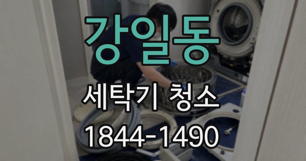 강일동 세탁기 청소