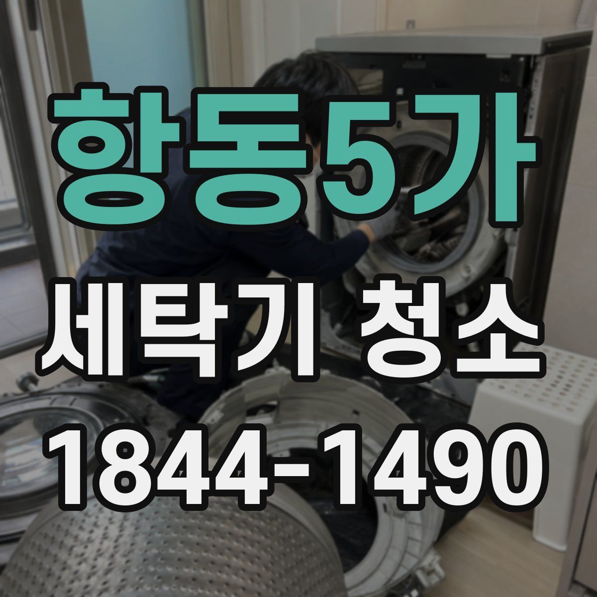 항동5가 세탁기 청소