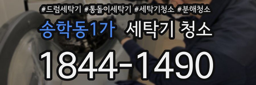송학동1가 세탁기 청소