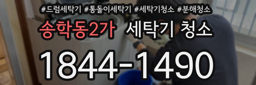 송학동2가 세탁기 청소