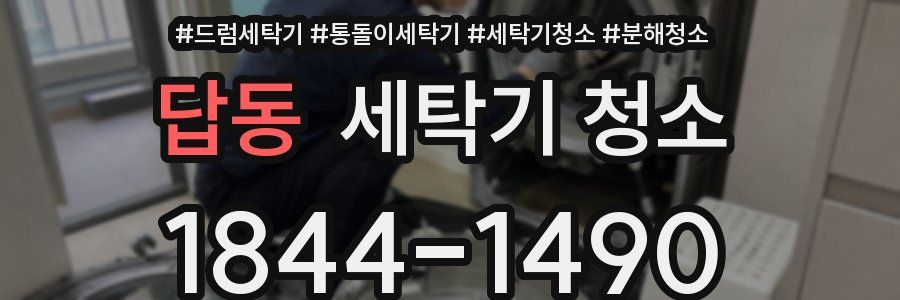 답동 세탁기 청소
