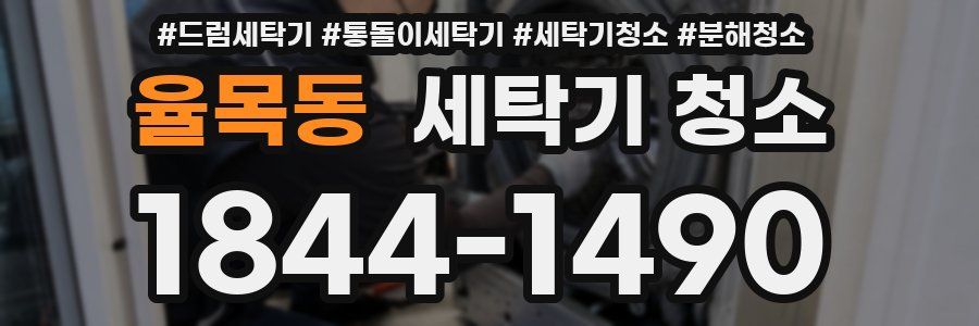 율목동 세탁기 청소