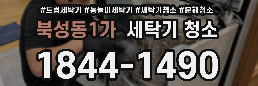 북성동1가 세탁기 청소