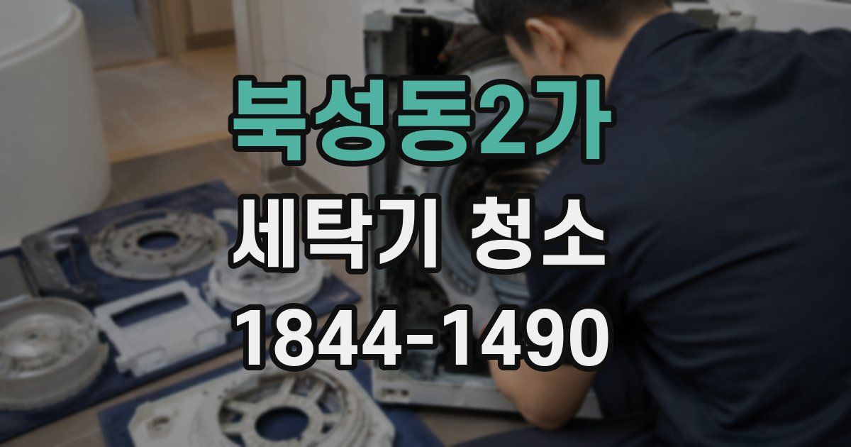 북성동2가 세탁기 청소