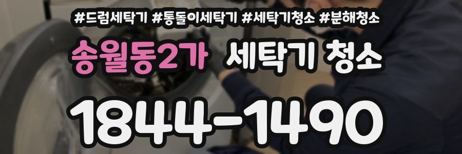송월동2가 세탁기 청소