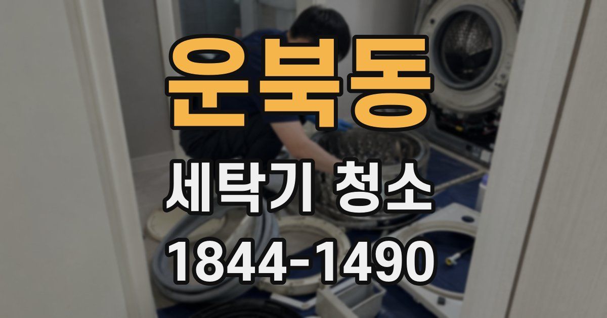 운북동 세탁기 청소