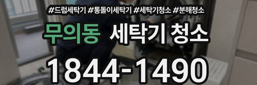 무의동 세탁기 청소