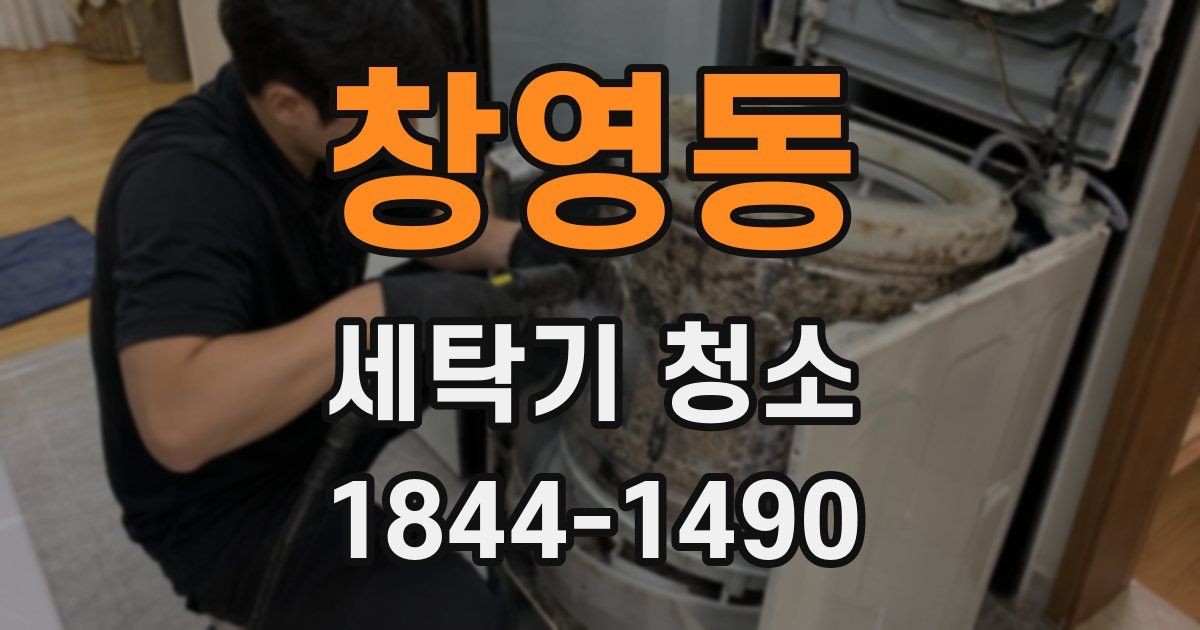 창영동 세탁기 청소