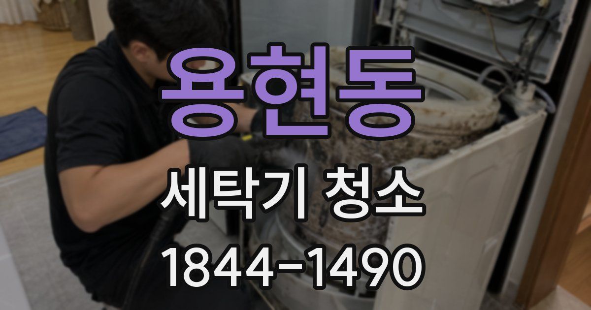 용현동 세탁기 청소