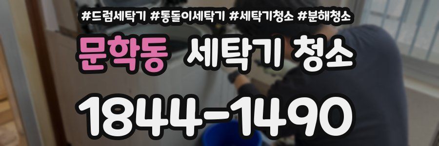 문학동 세탁기 청소