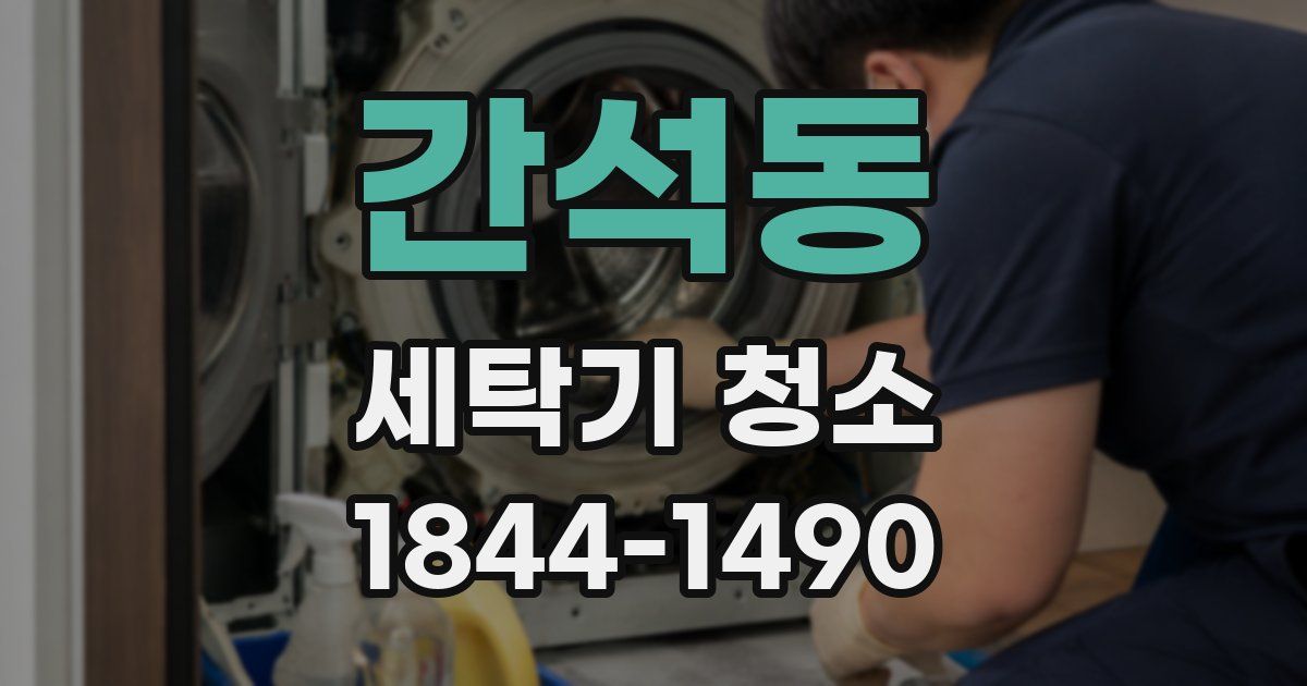 간석동 세탁기 청소
