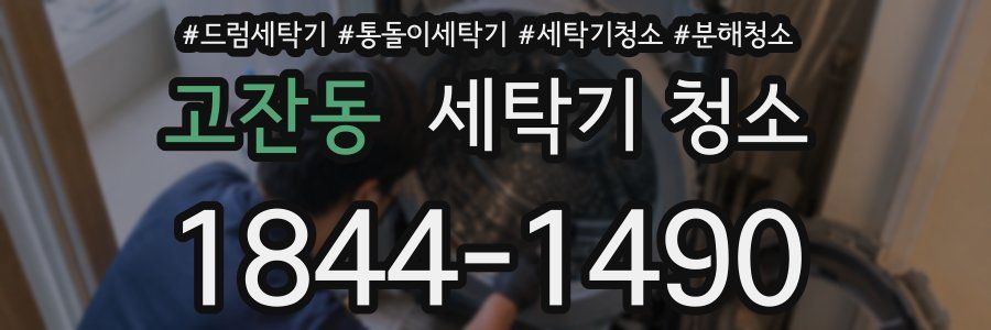 고잔동 세탁기 청소