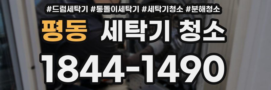 평동 세탁기 청소