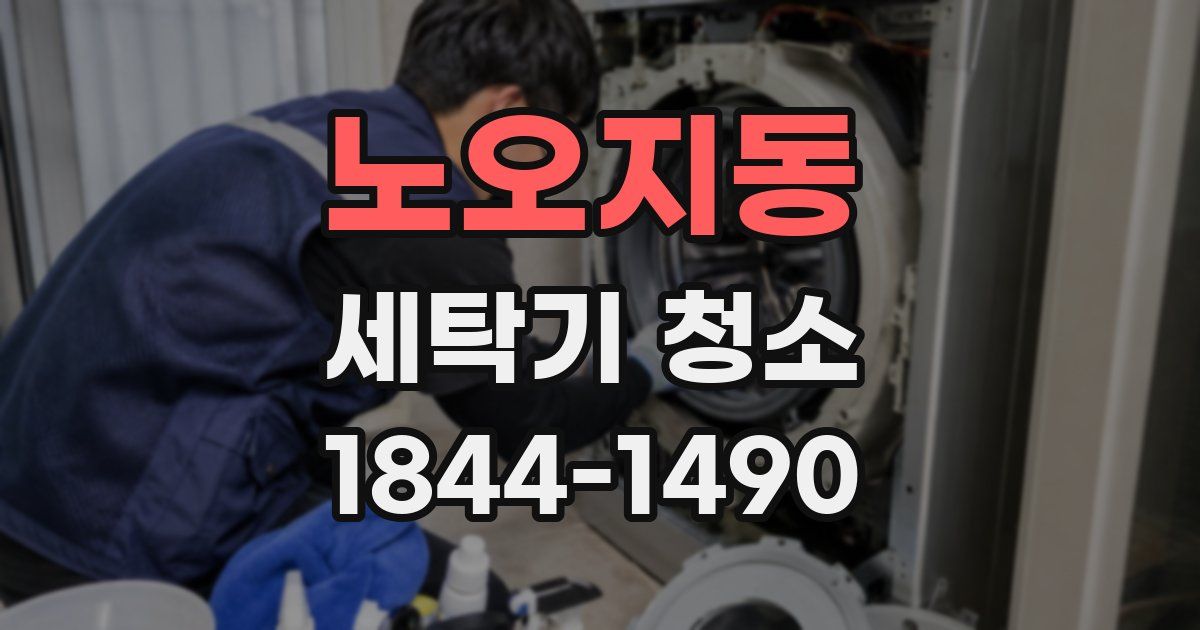 노오지동 세탁기 청소