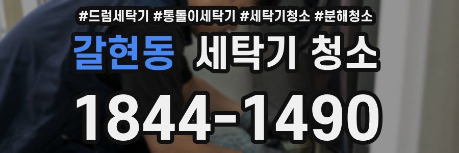 갈현동 세탁기 청소