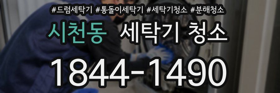 시천동 세탁기 청소
