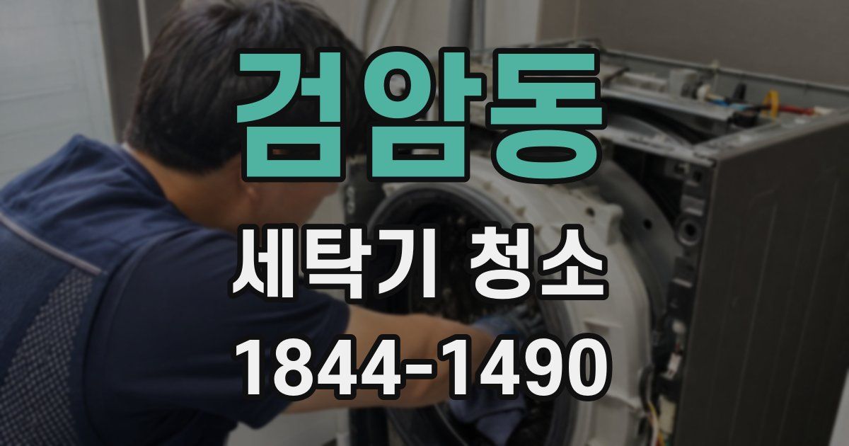 검암동 세탁기 청소