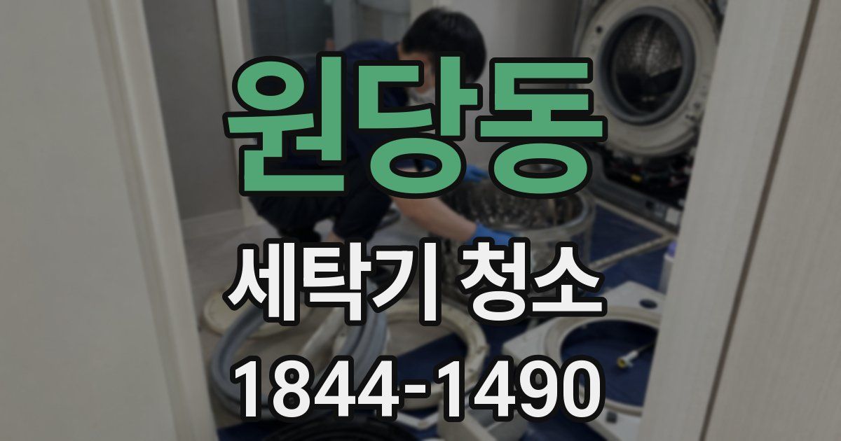 원당동 세탁기 청소