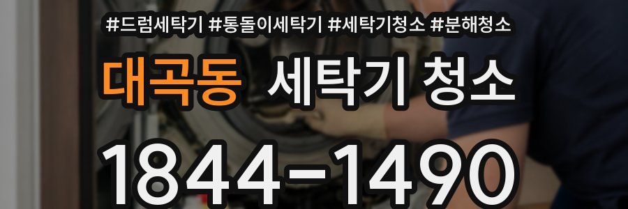 대곡동 세탁기 청소