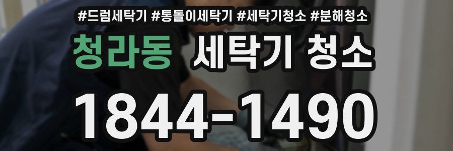 청라동 세탁기 청소