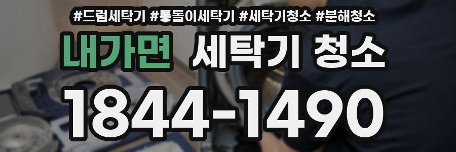 내가면 세탁기 청소