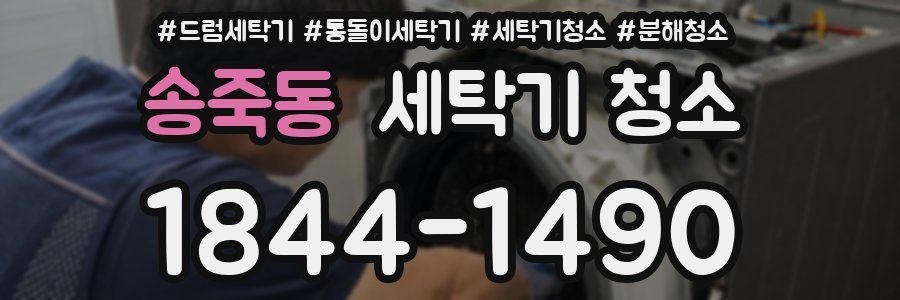 송죽동 세탁기 청소