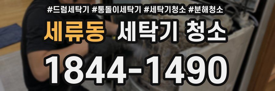 세류동 세탁기 청소