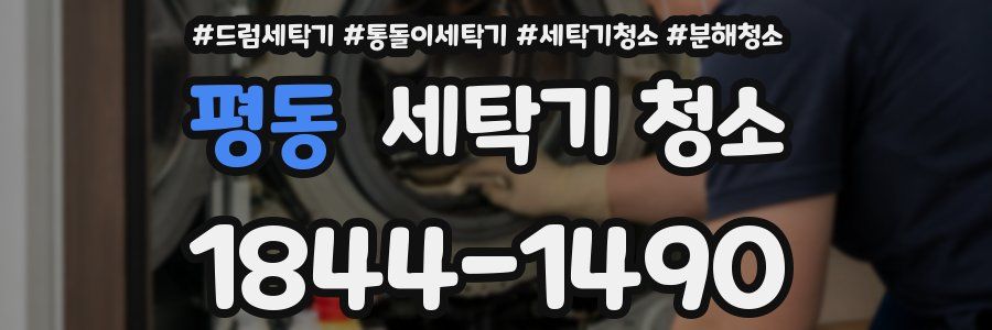 평동 세탁기 청소