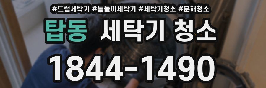 탑동 세탁기 청소