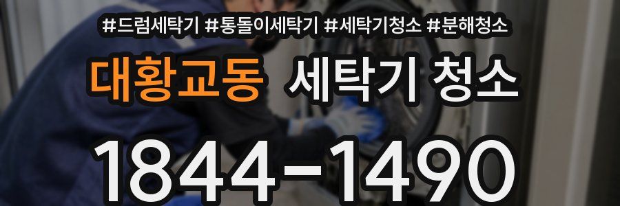 대황교동 세탁기 청소