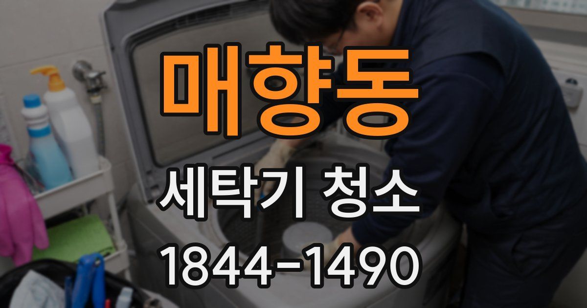 매향동 세탁기 청소