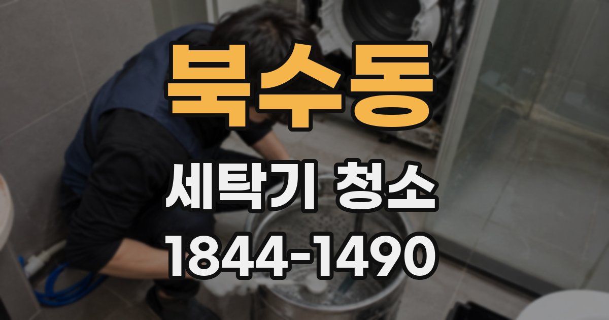 북수동 세탁기 청소