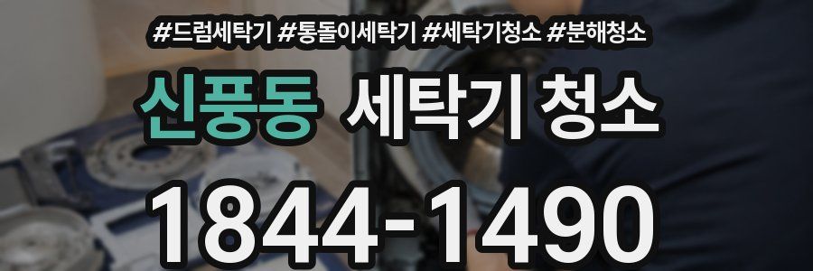 신풍동 세탁기 청소