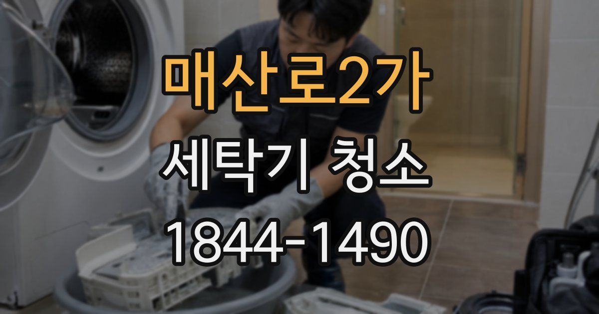 매산로2가 세탁기 청소