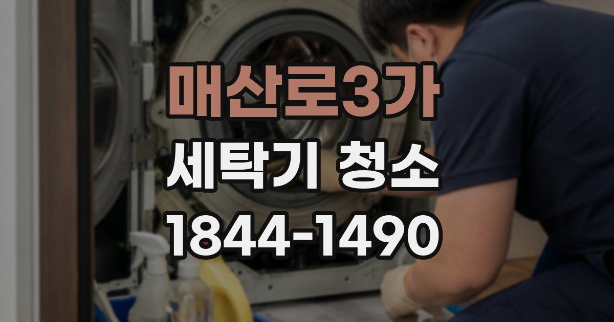 매산로3가 세탁기 청소