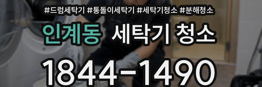 인계동 세탁기 청소