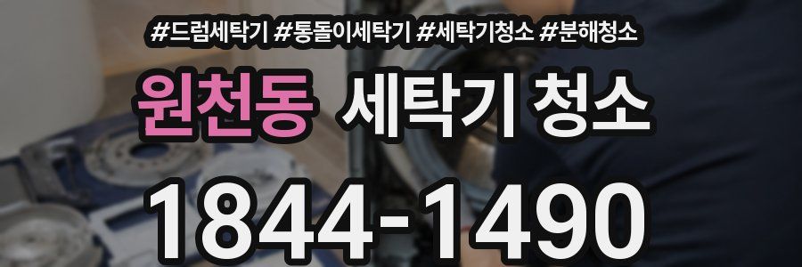 원천동 세탁기 청소