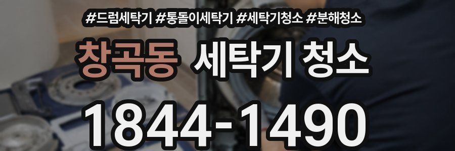 창곡동 세탁기 청소