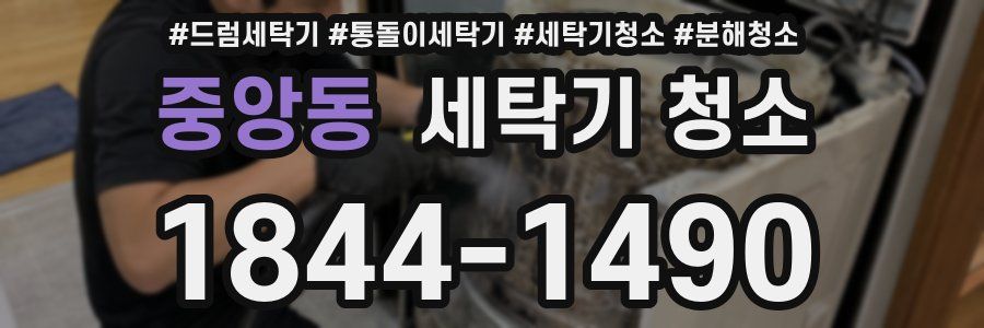 중앙동 세탁기 청소